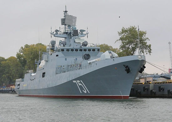 Новый сторожевой корабль «Адмирал Эссен» прибыл в Кронштадт в рамках государственных испытаний