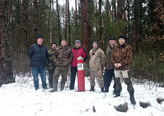 Военные лесники провели полевую тренировку по защите леса