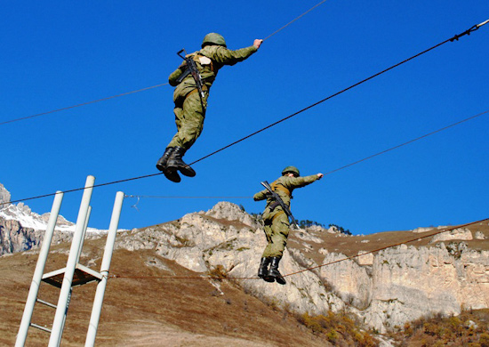 Разведчики ЮВО завершили курс интенсивной подготовки в горах Кавказа