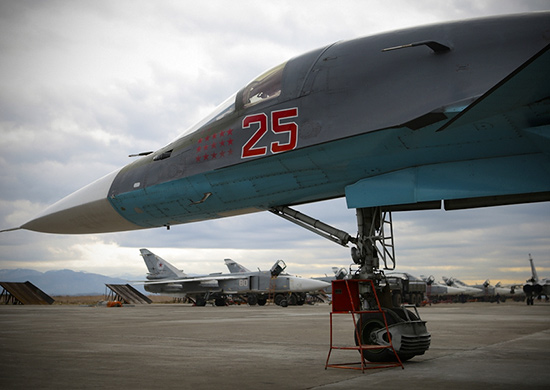 С 10 по 16 февраля самолеты российской авиагруппы в Сирии выполнили 444 боевых вылета, в ходе которых нанесли точечные удары по 1593 объектам террористов