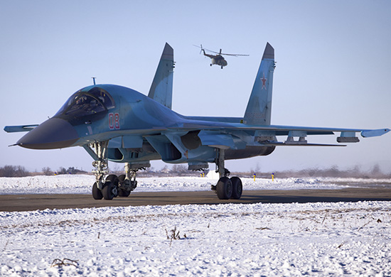 В авиаполк ВВО в 2016 году поступит партия новейших истребителей-бомбардировщиков Су-34