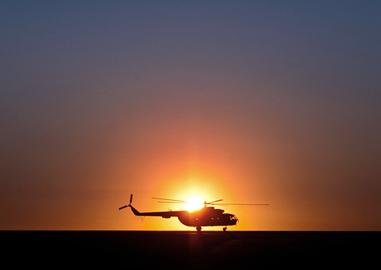 На российской авиабазе в Армении завершена сборка авиационной техники вертолетной эскадрильи