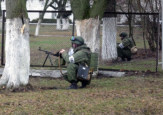 В Оперативной группе российских войск в Приднестровье прошла тренировка по противодействию терроризму