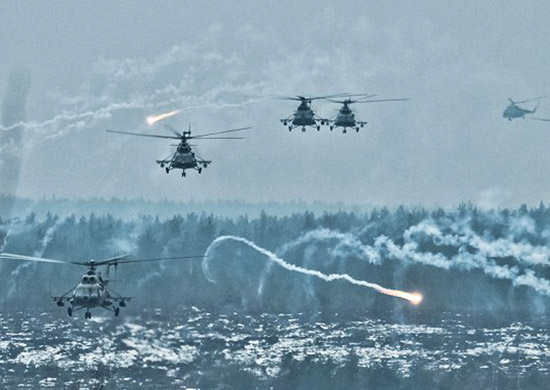 В Ленинградской области началась активная фаза учения армейской авиации Западного военного округа