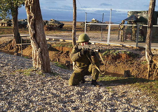 Военнослужащие российской военной базы  в Абхазии с начала года приняли участие в более 100 тренировках по антитеррору