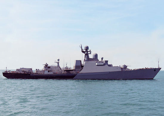 Завершилось совместное учение кораблей Каспийской флотилии и авиации ЮВО по противовоздушной обороне