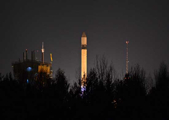 Космические войска ВКС провели успешный пуск  ракеты-носителя «Рокот» с космодрома Плесецк