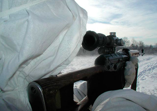 На российской военной базе в Армении начались сборы со снайперами