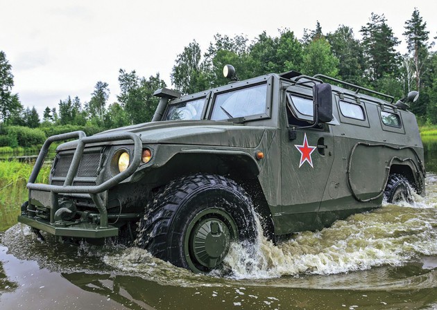 ГАЗ-233014 Тигр - бронированный российский автомобиль