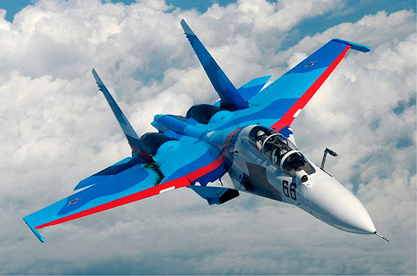 Су-30 - двухместный истребитель поколения 