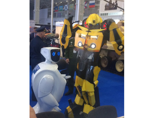 Минобороны показало новейших российских боевых роботов