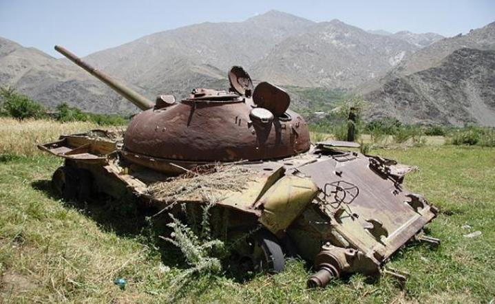 Кладбище советской военной техники в Афганистане