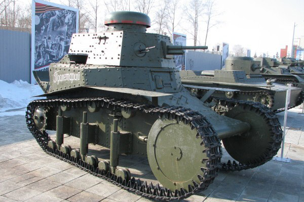 МС-1 (Т-18) - первый советский танк