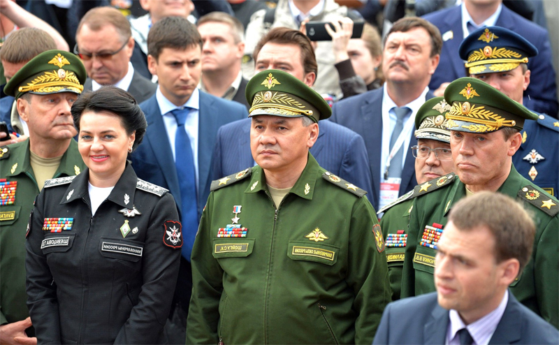 Татьяна Викторовна Шевцова и Министр обороны РФ